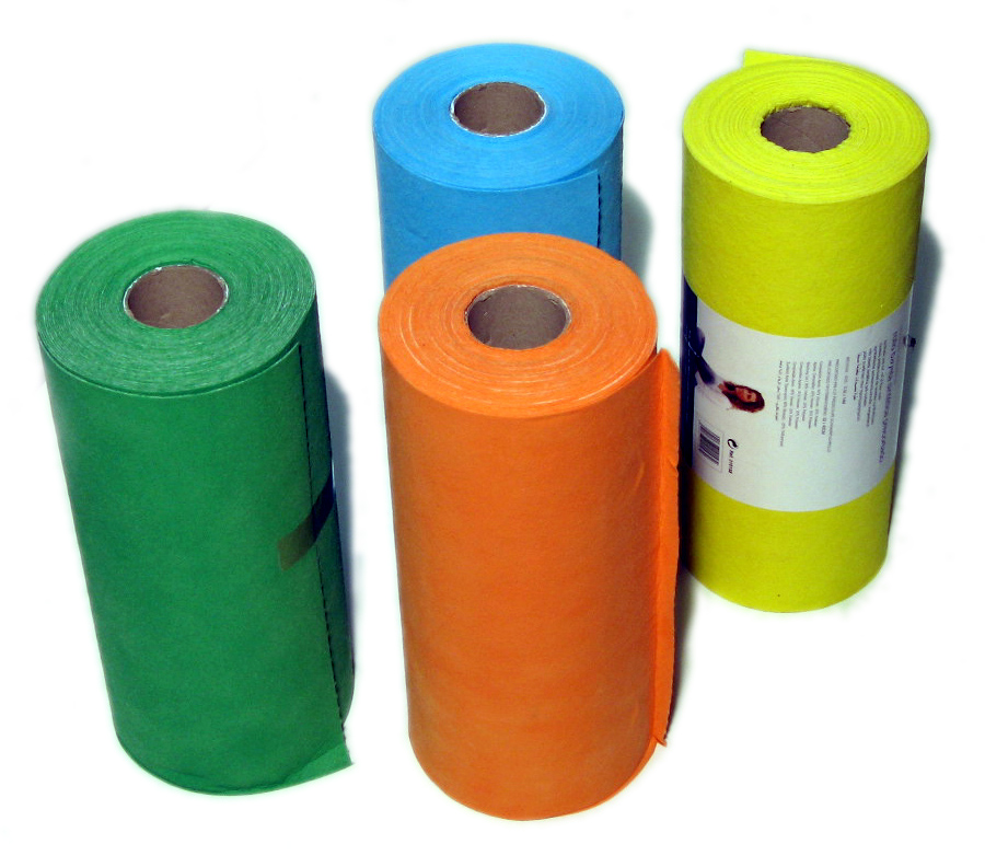 SINTETIČNA VEČNAMENSKA KRPA TANJŠA ROLA (ORANŽNA)